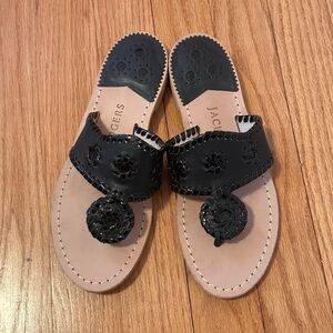 Jack Rogers sandals black